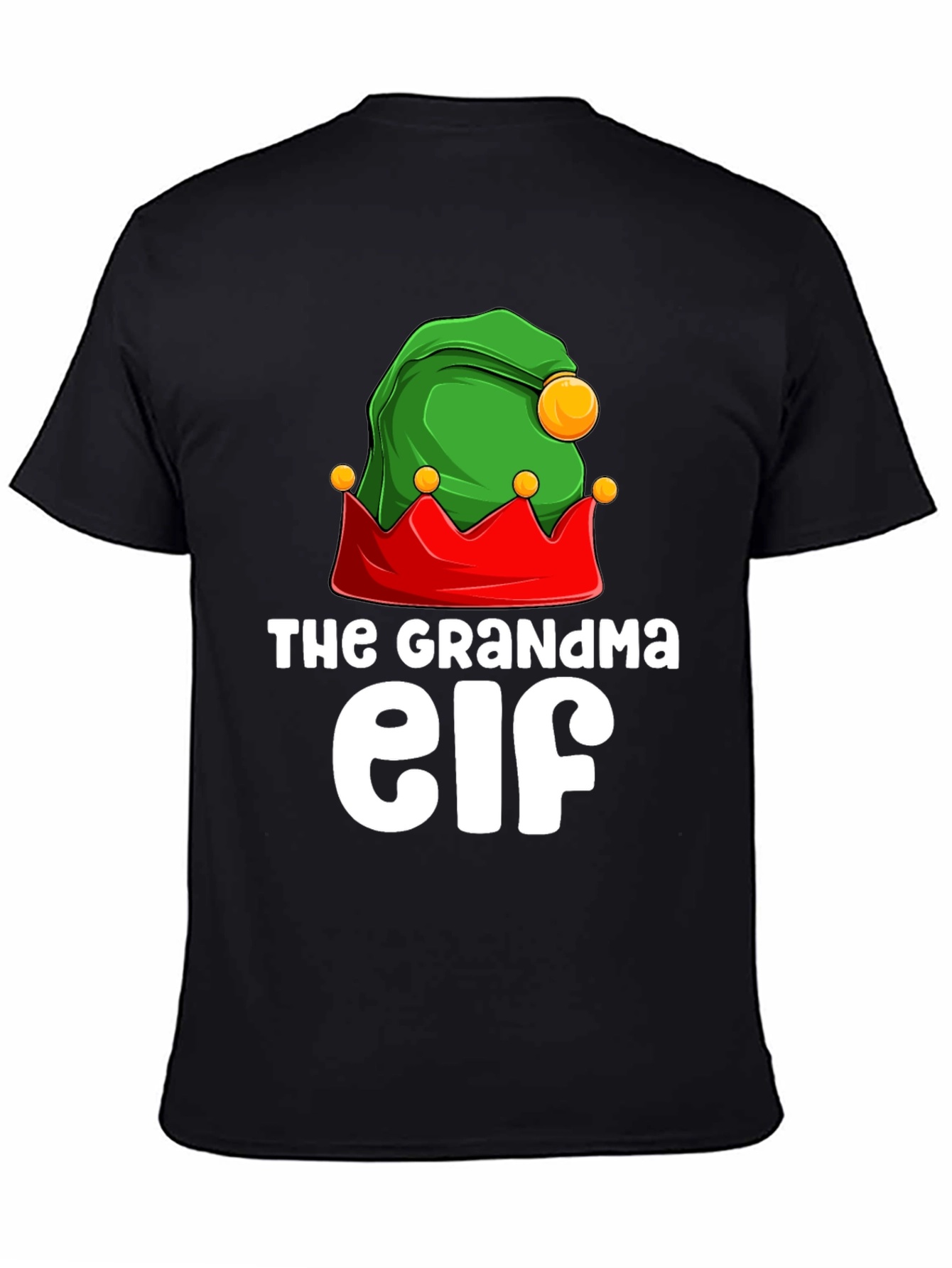 Grandma Elf Matching Christmas T-Shirt