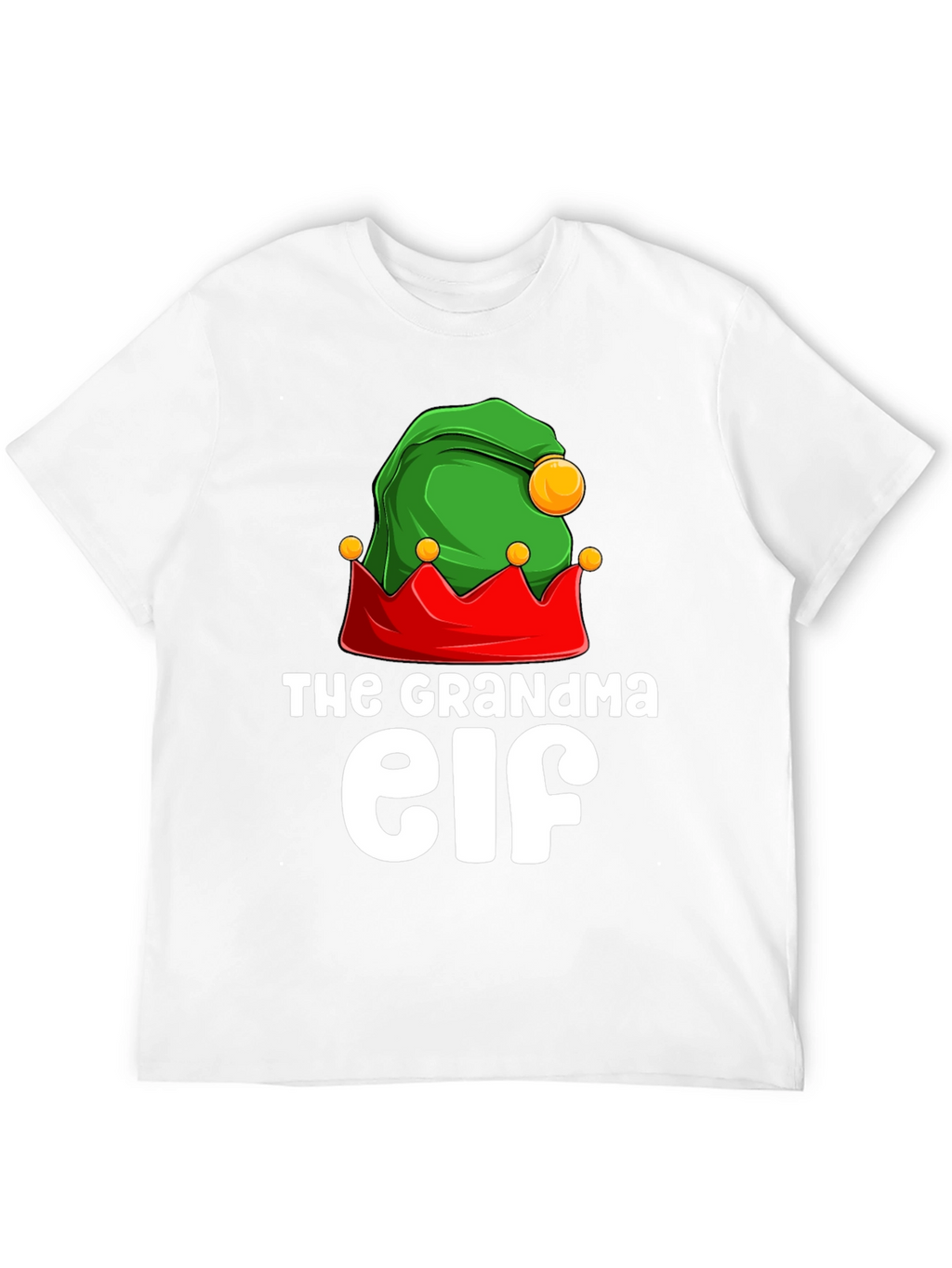 Grandma Elf Matching Christmas T-Shirt