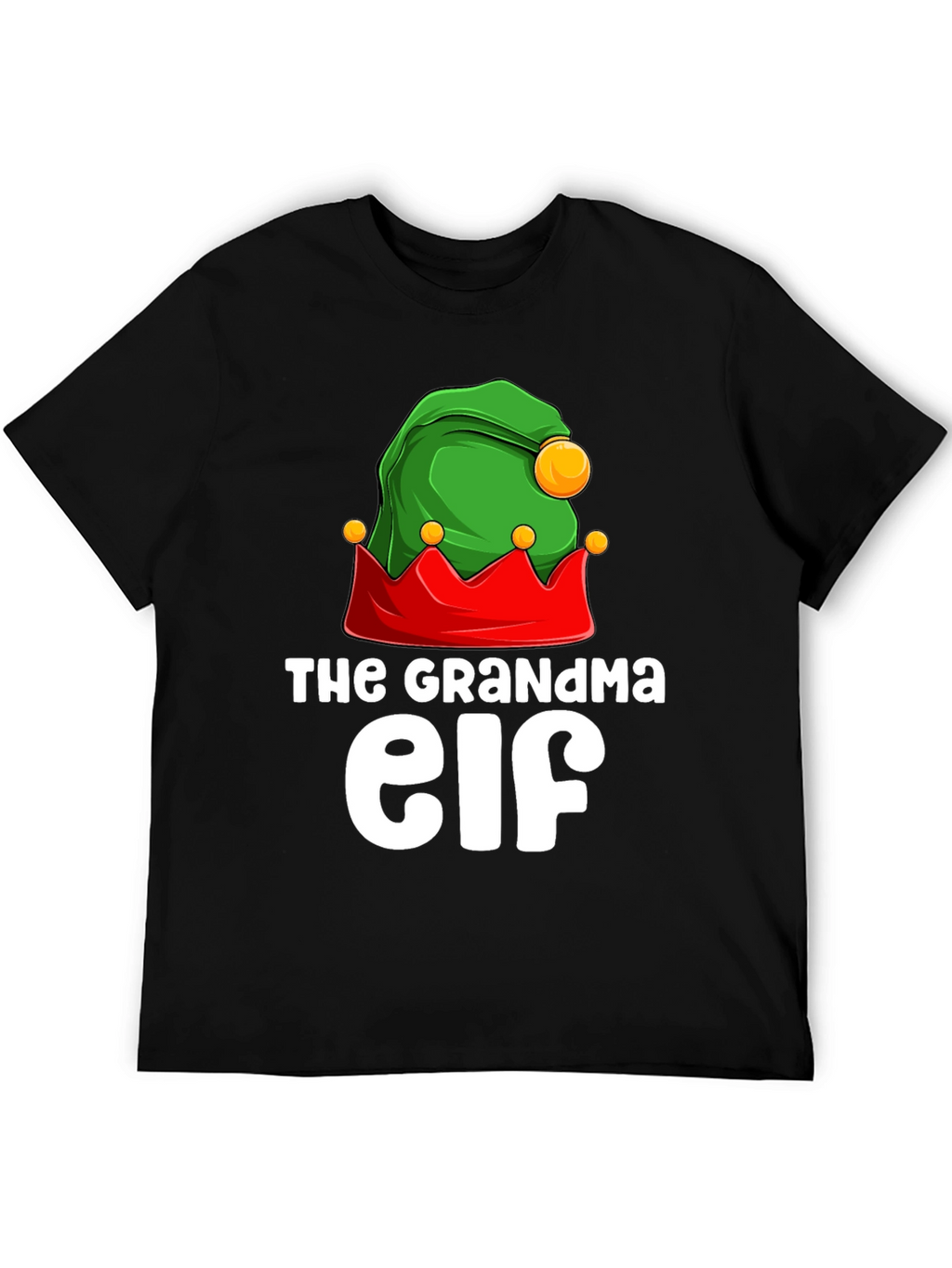 Grandma Elf Matching Christmas T-Shirt