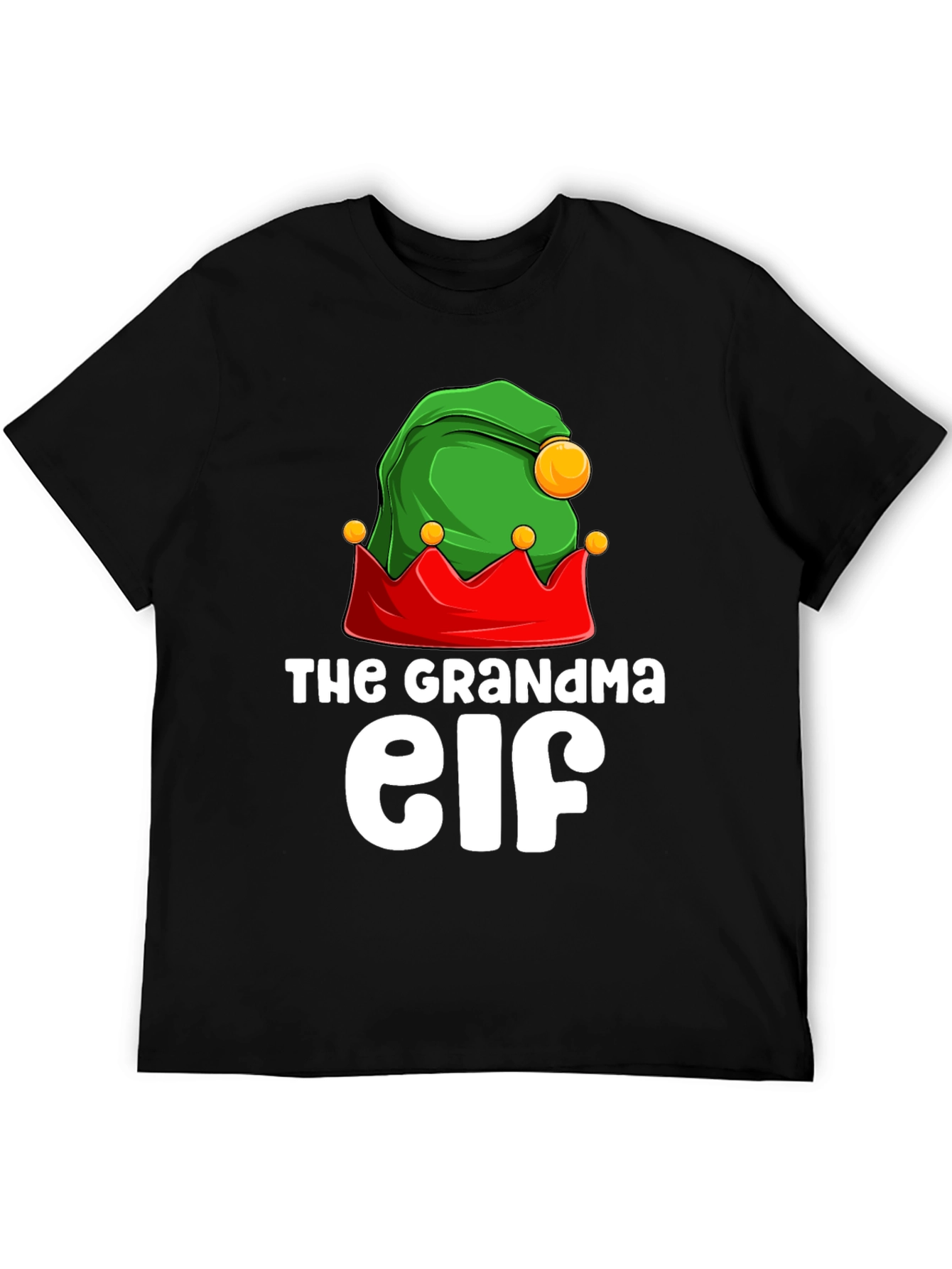 Grandma Elf Matching Christmas T-Shirt