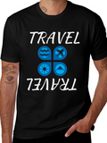 Travel Adventure T-Shirt - Graphic Tee