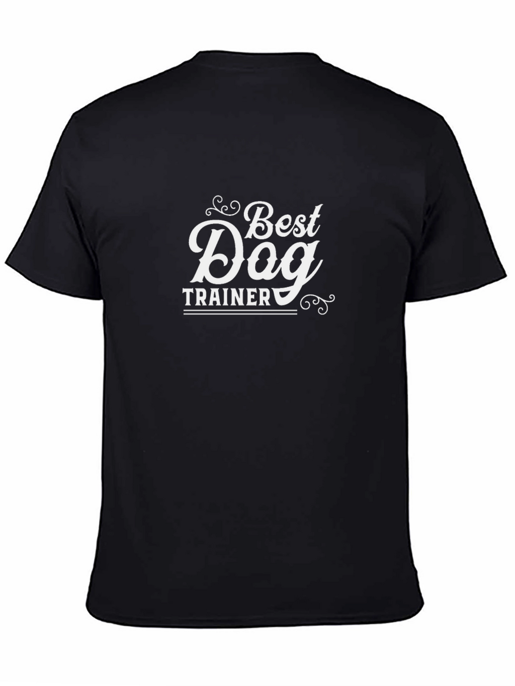 Best Dog Trainer Black T-Shirt
