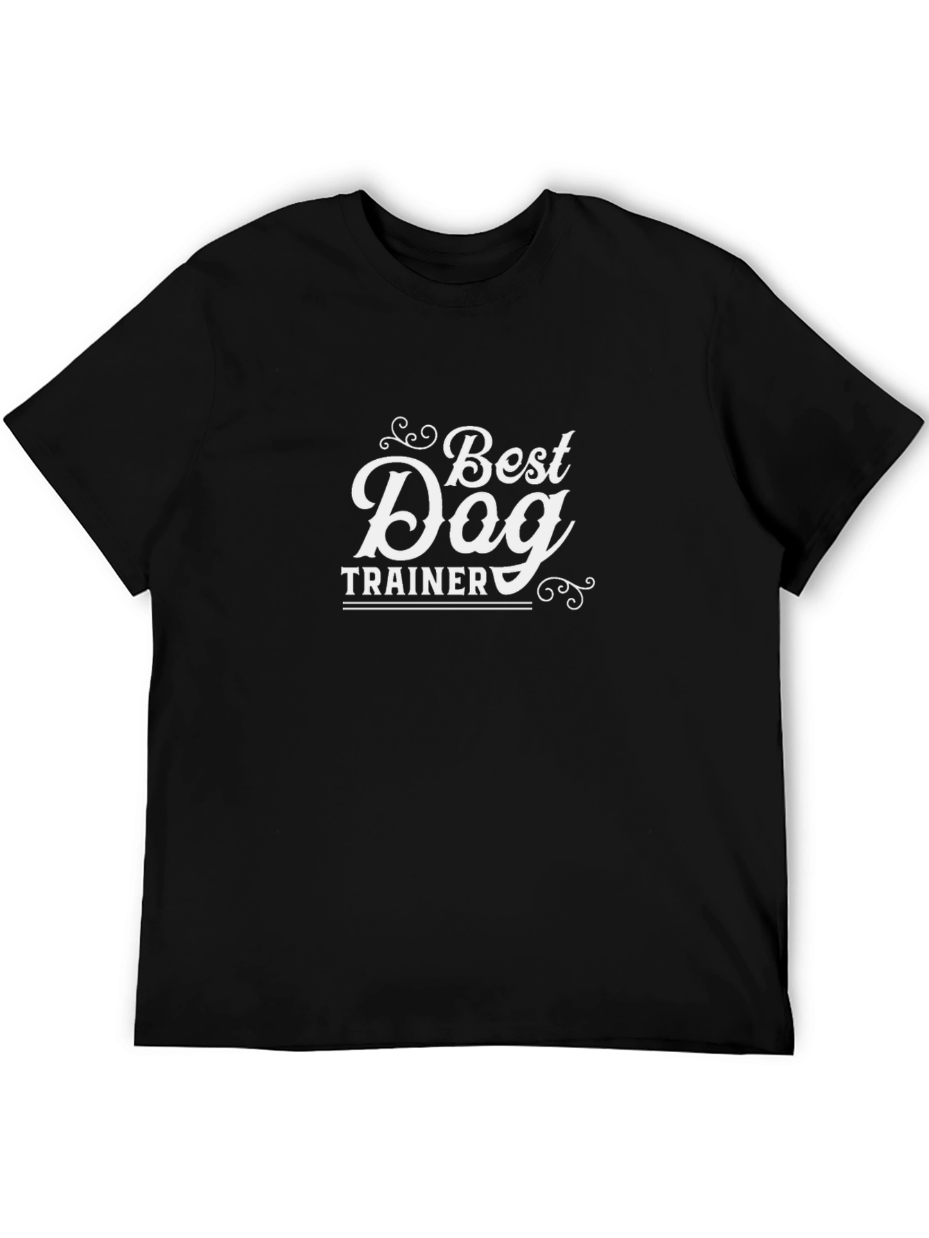 Best Dog Trainer Black T-Shirt