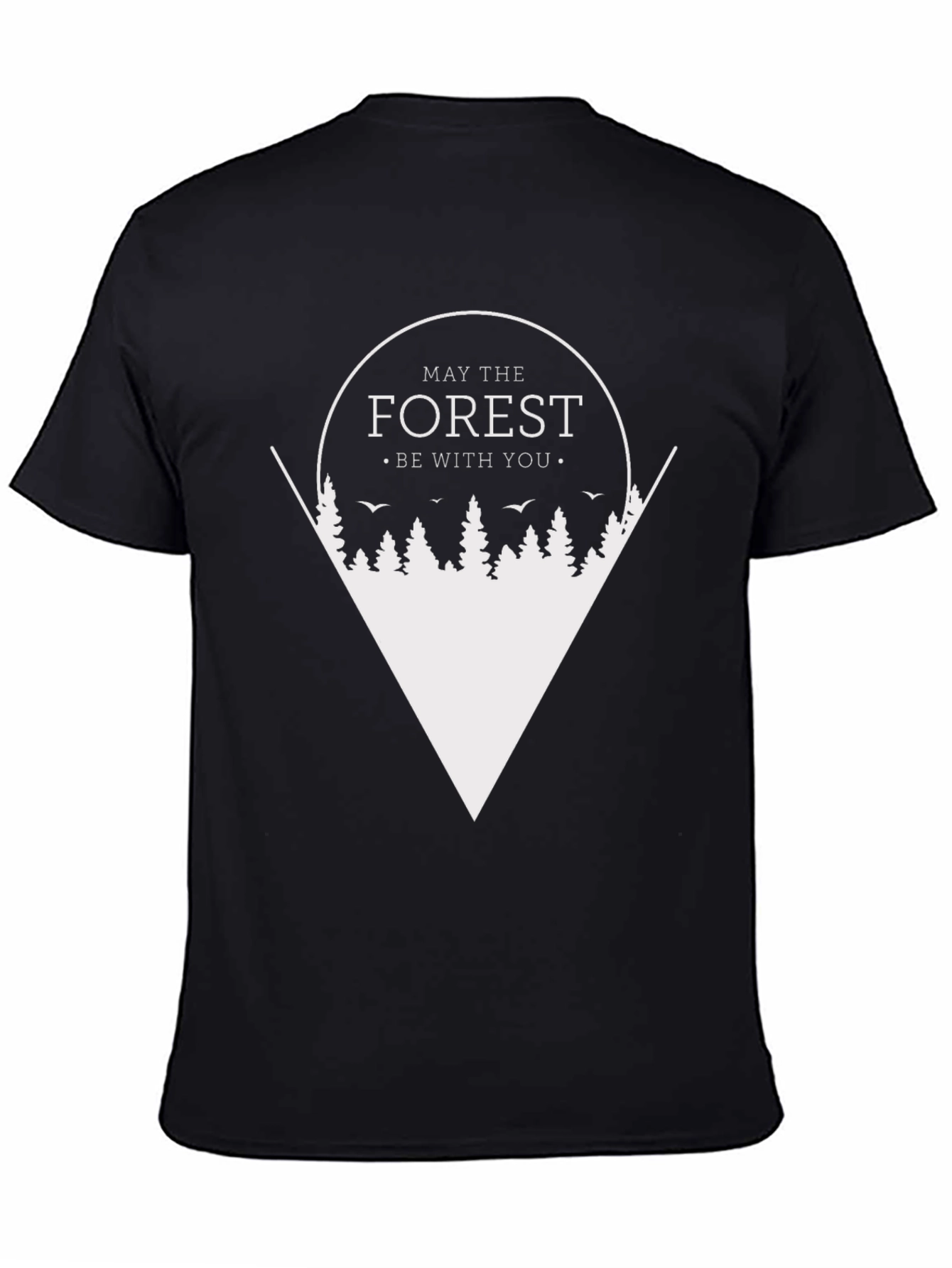 Forest Graphic Tee - May the Forest Be With You T-Shirt