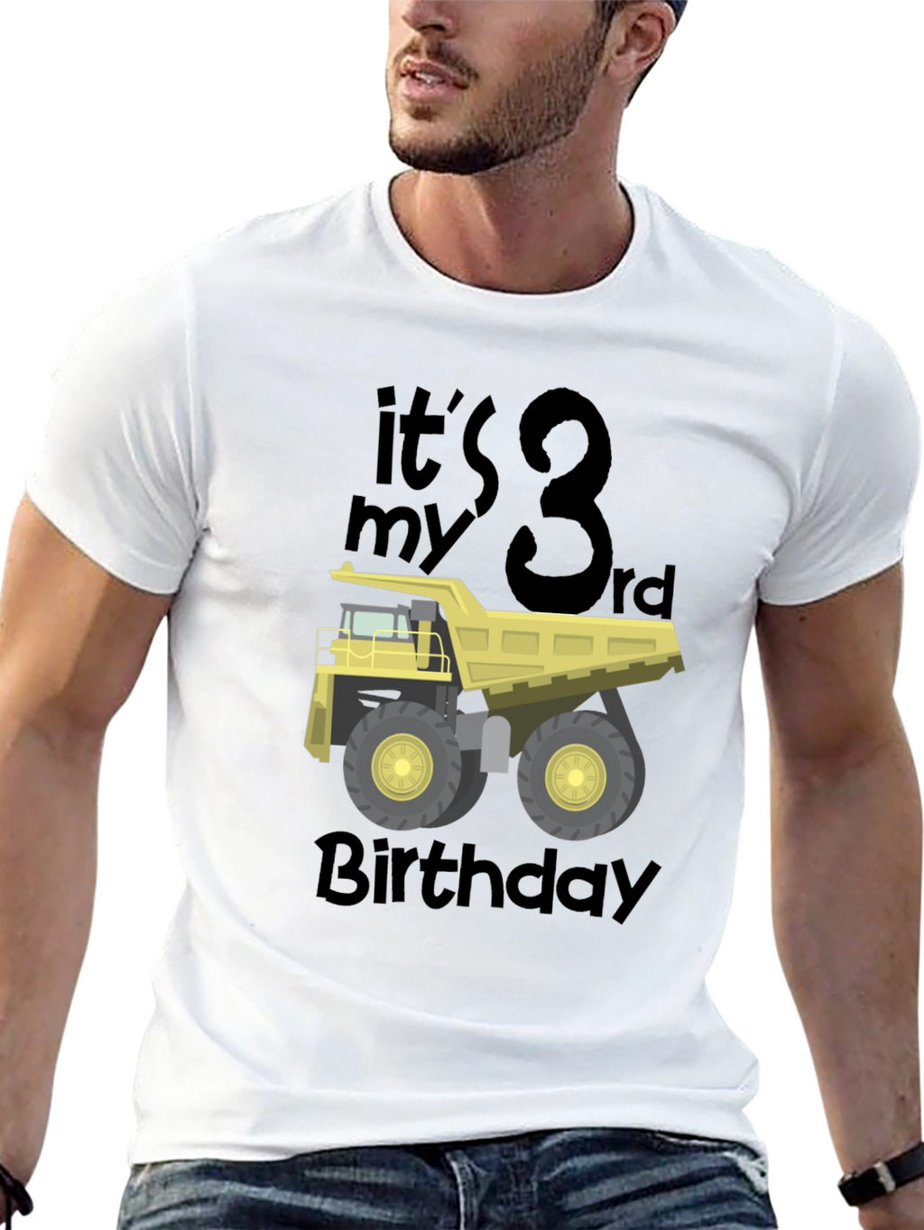 Its My 3rd Birthday Dump Truck T-Shirt