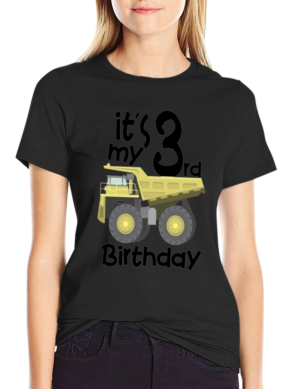 Its My 3rd Birthday Dump Truck T-Shirt