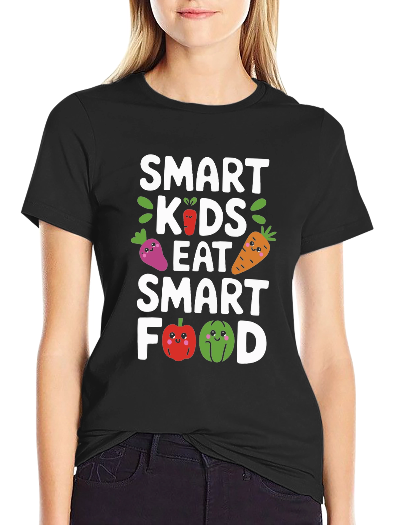 Smart Kids Eat Smart Food T-Shirt