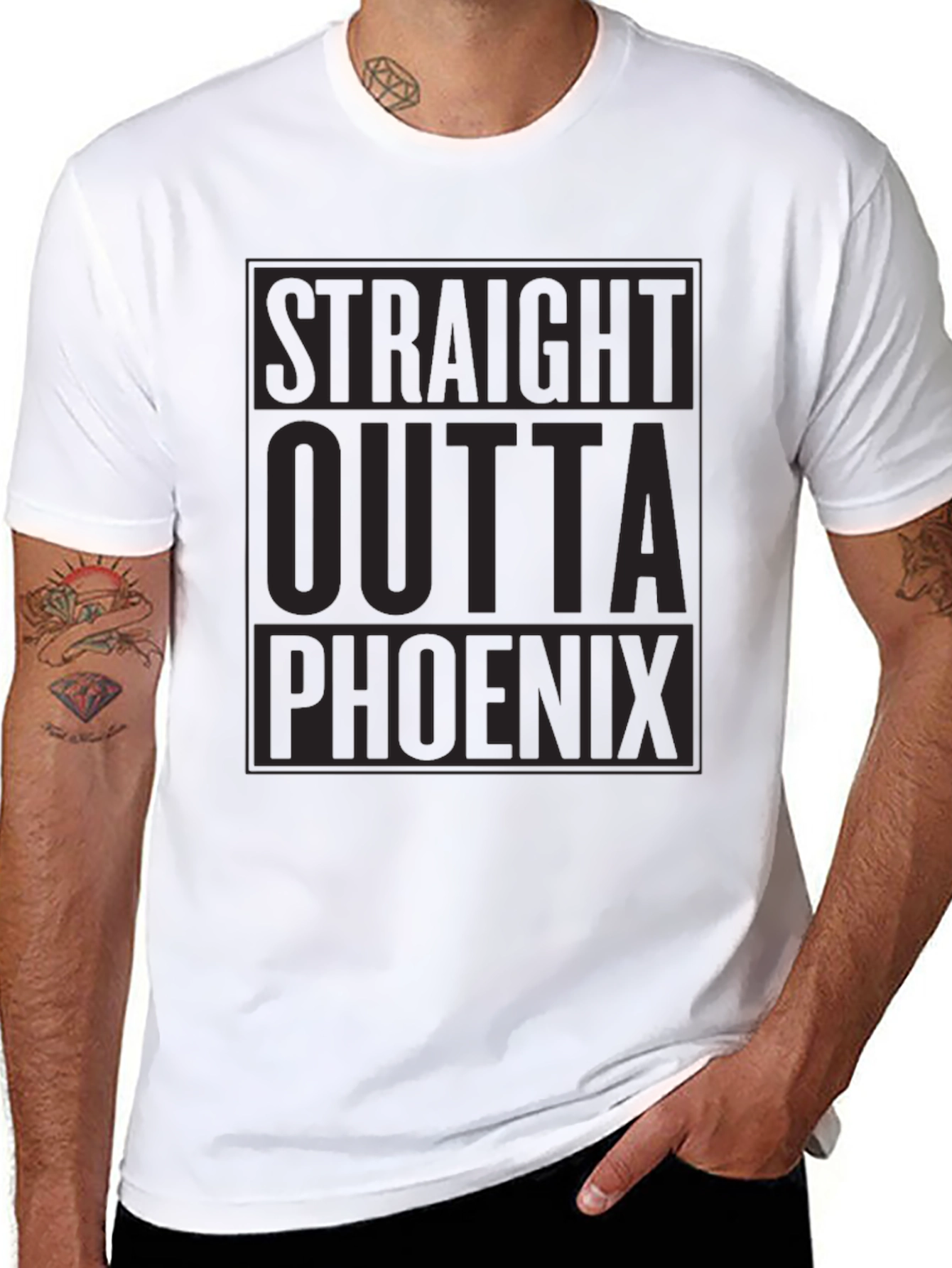 Straight Outta Phoenix T-Shirt - Dark Humor Tee