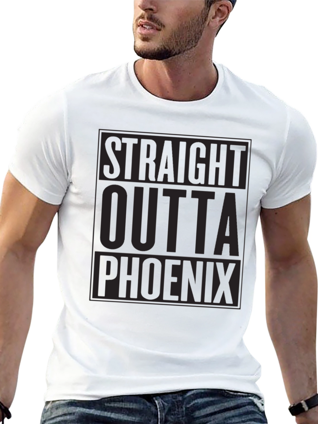 Straight Outta Phoenix T-Shirt - Dark Humor Tee