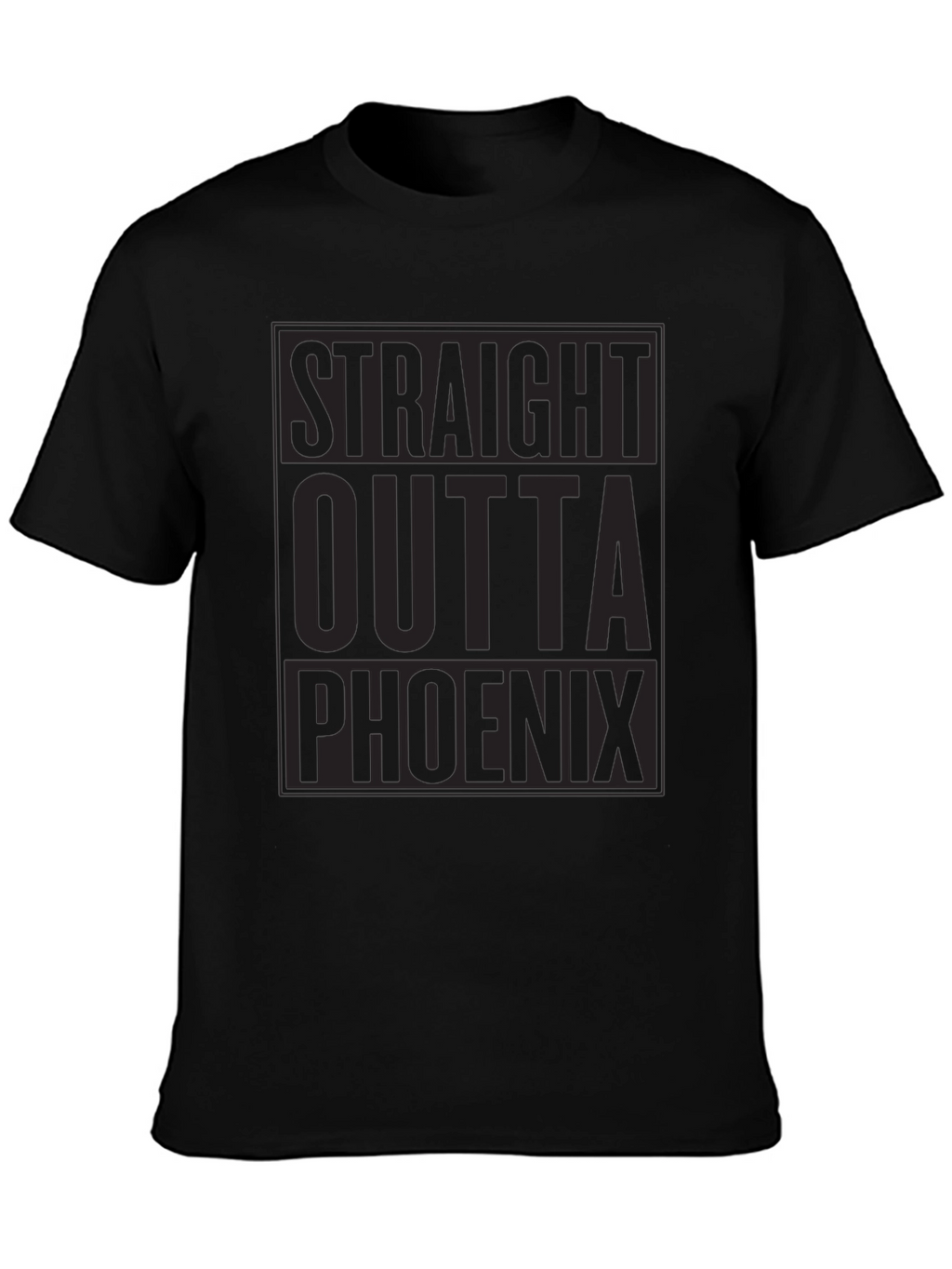 Straight Outta Phoenix T-Shirt - Dark Humor Tee