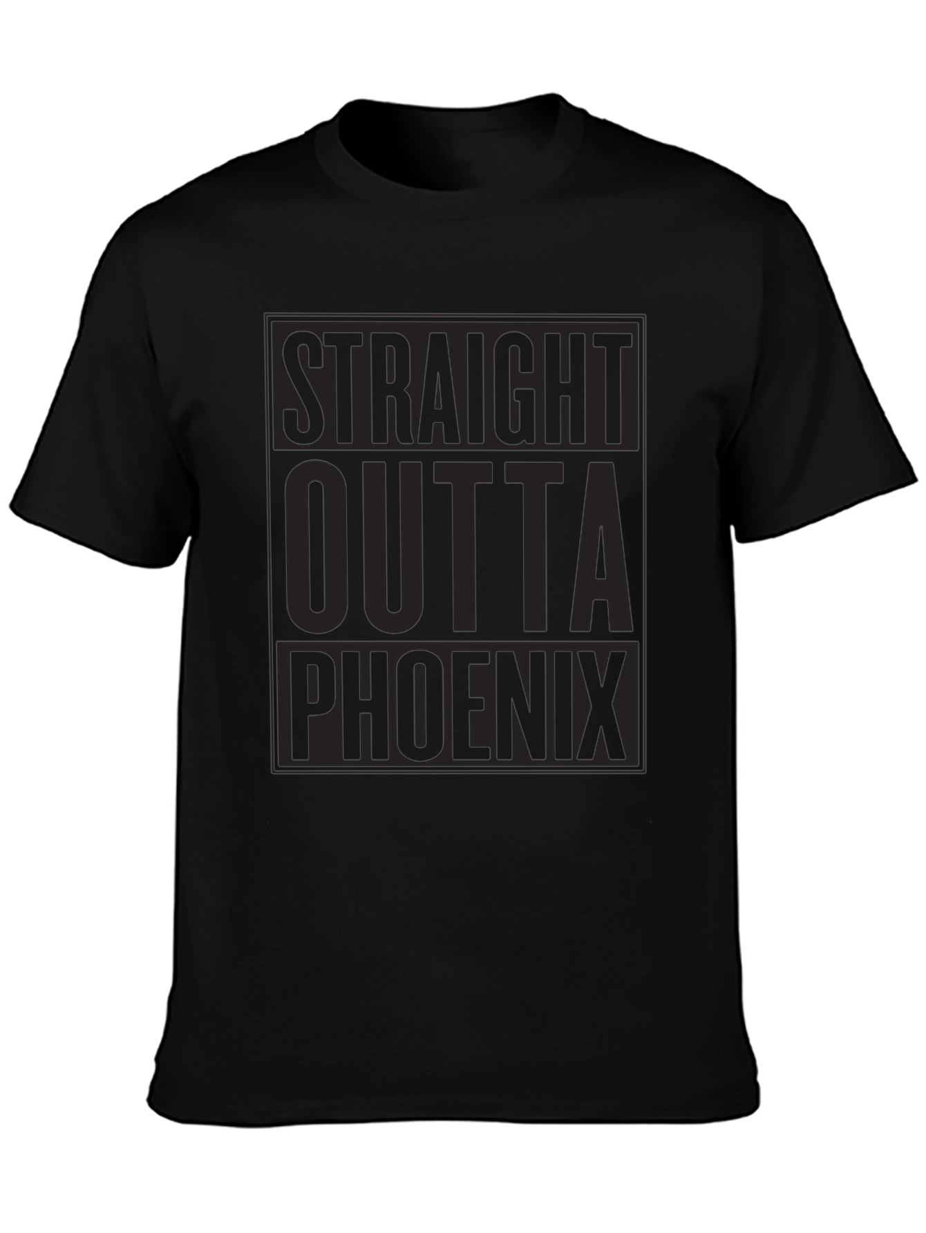 Straight Outta Phoenix T-Shirt - Dark Humor Tee