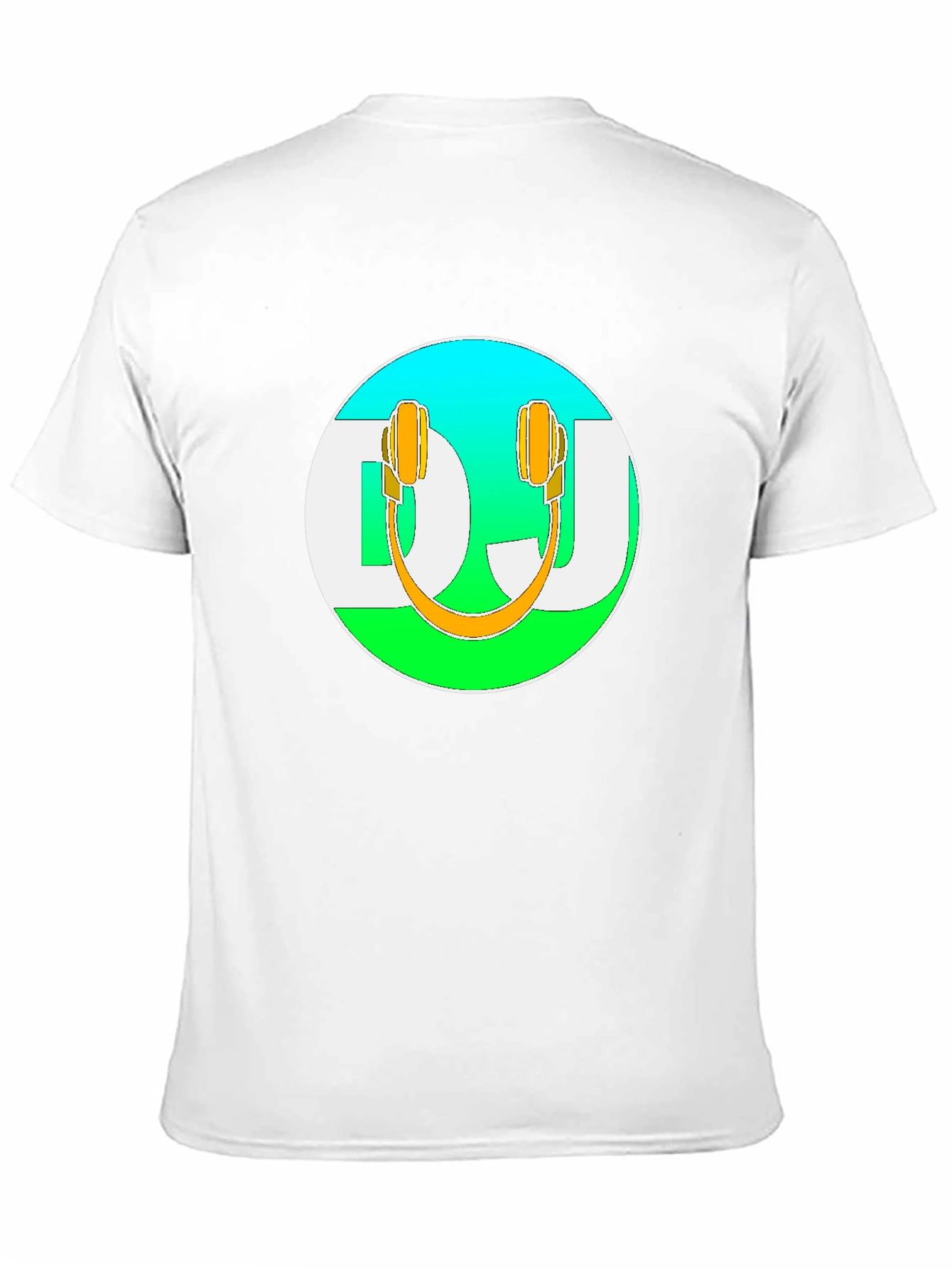 DJ Headphones Graphic Tee - Black