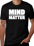 Mind Over Matter Graphic Tee - Black
