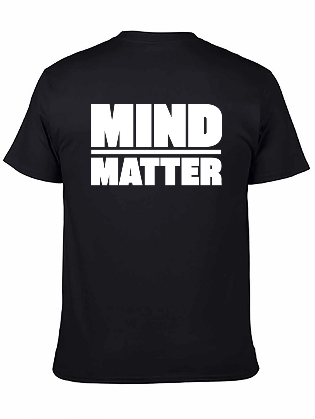 Mind Over Matter Graphic Tee - Black