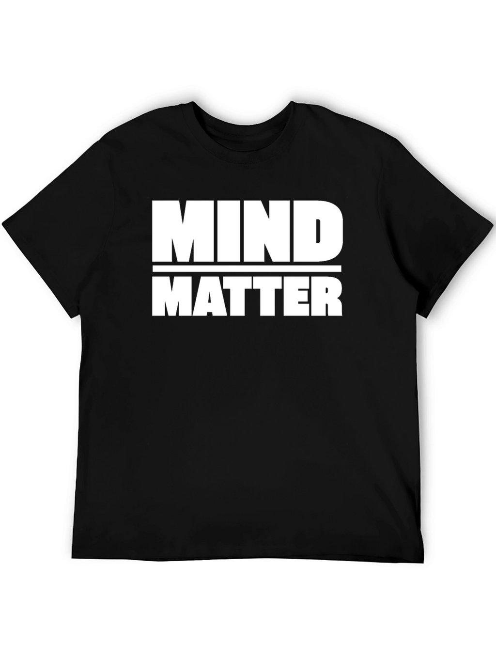 Mind Over Matter Graphic Tee - Black