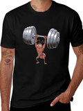 Weightlifting Ant T-Shirt - Funny Gym Tee