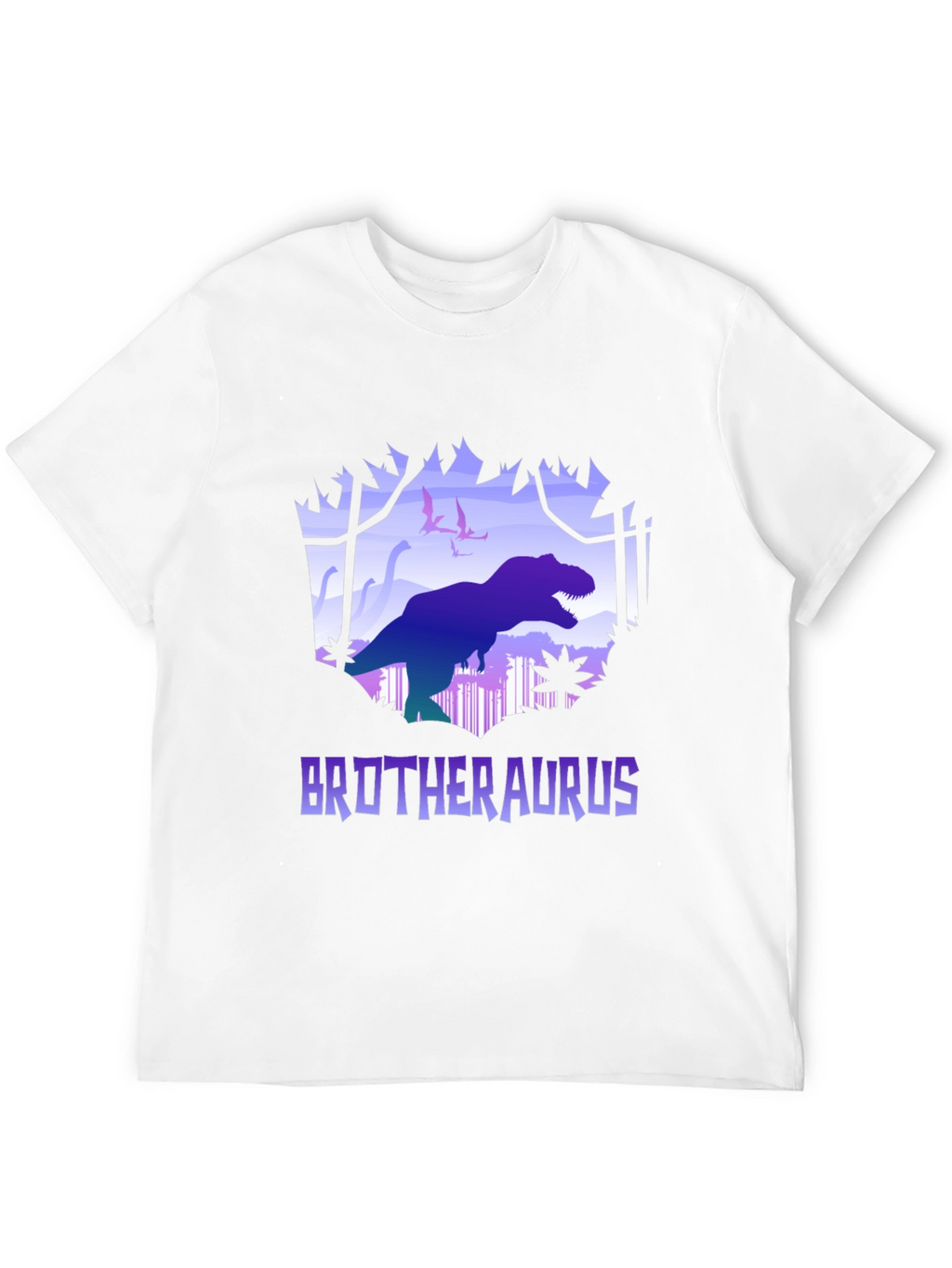 Brotheraurus T-Shirt - Dinosaur Graphic Tee