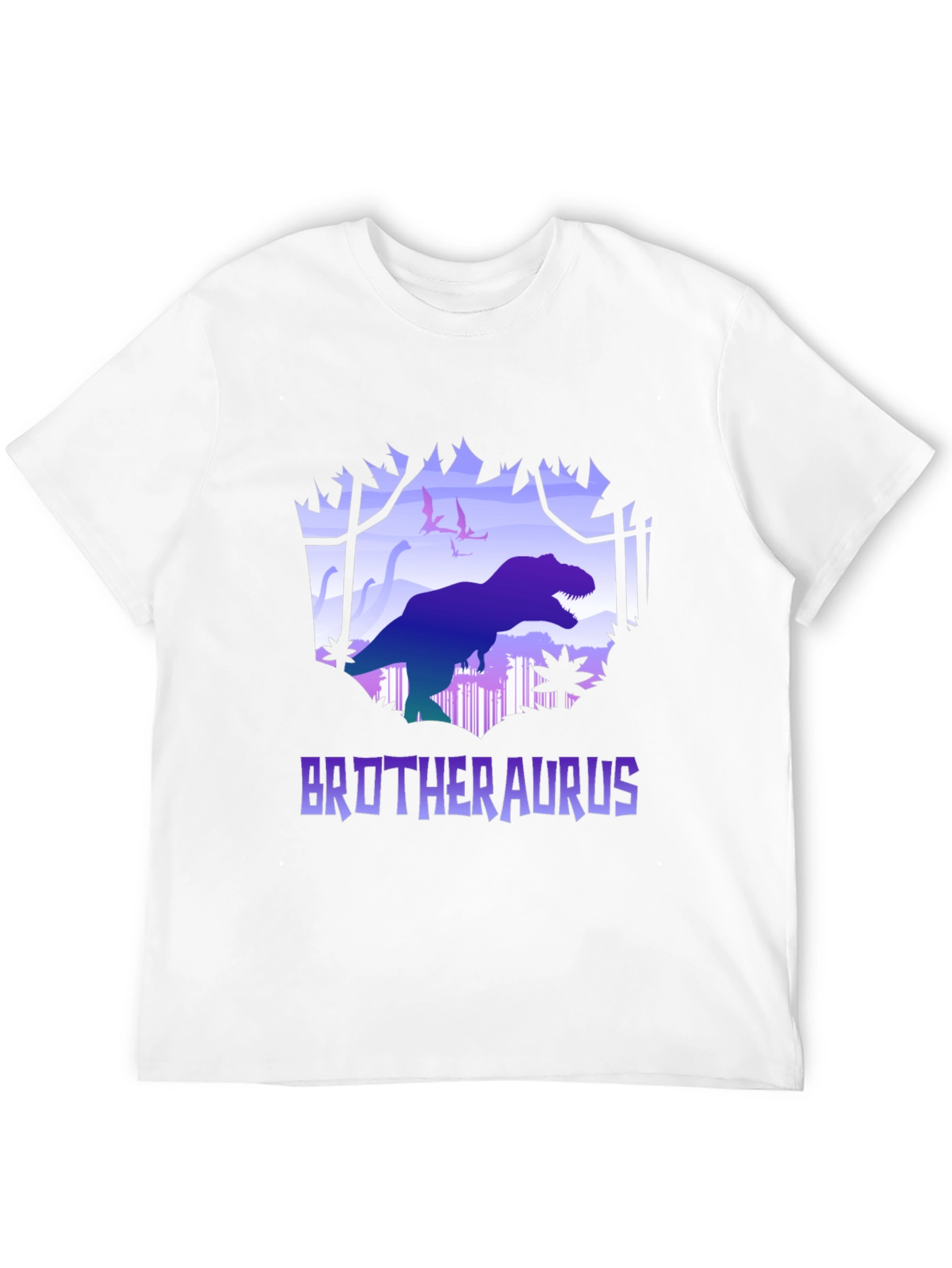 Brotheraurus T-Shirt - Dinosaur Graphic Tee