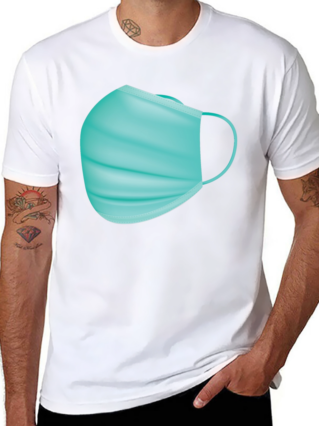 Mask T-Shirt - Stay Safe in Style