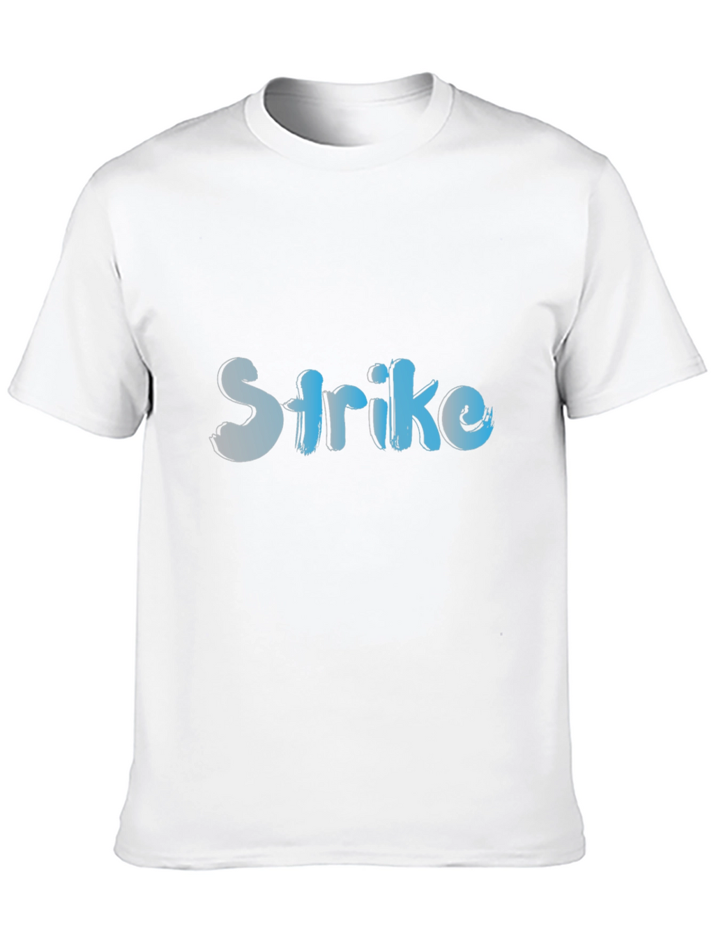 Strike Graphic Tee - Stylish Black Cotton T-Shirt