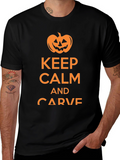 Keep Calm & Carve Halloween Tee