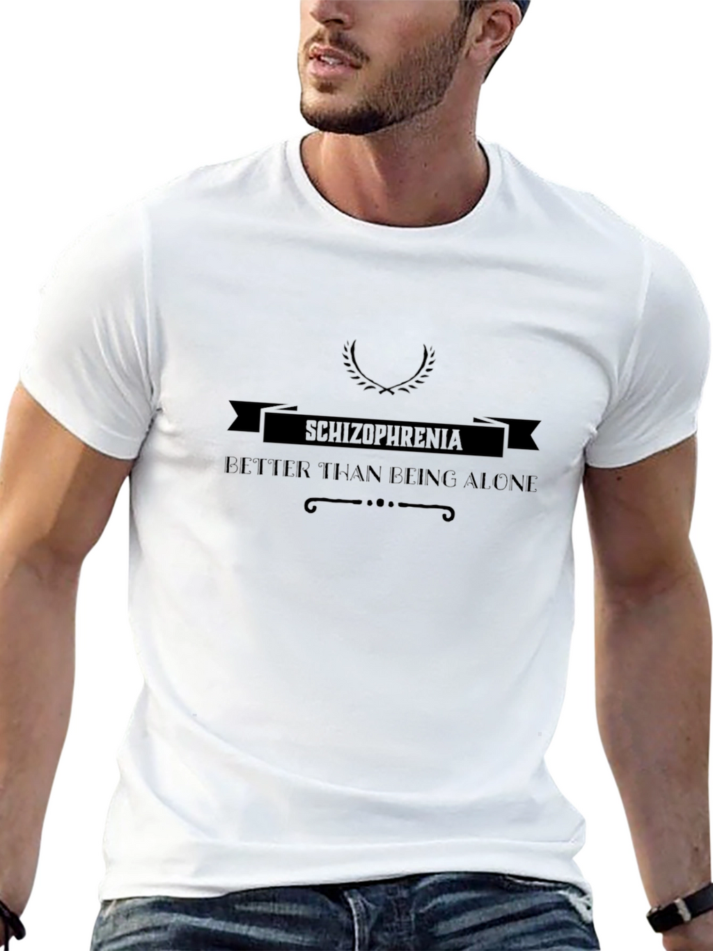 Schizophrenia Better Than Alone Graphic Tee