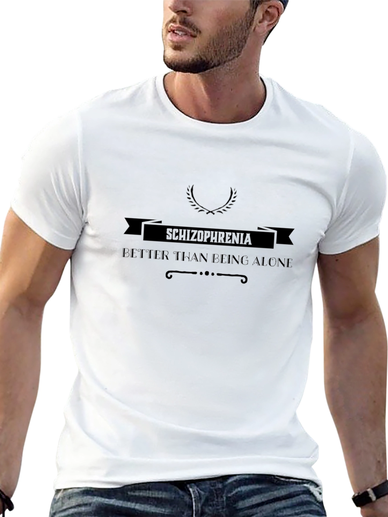 Schizophrenia Better Than Alone Graphic Tee