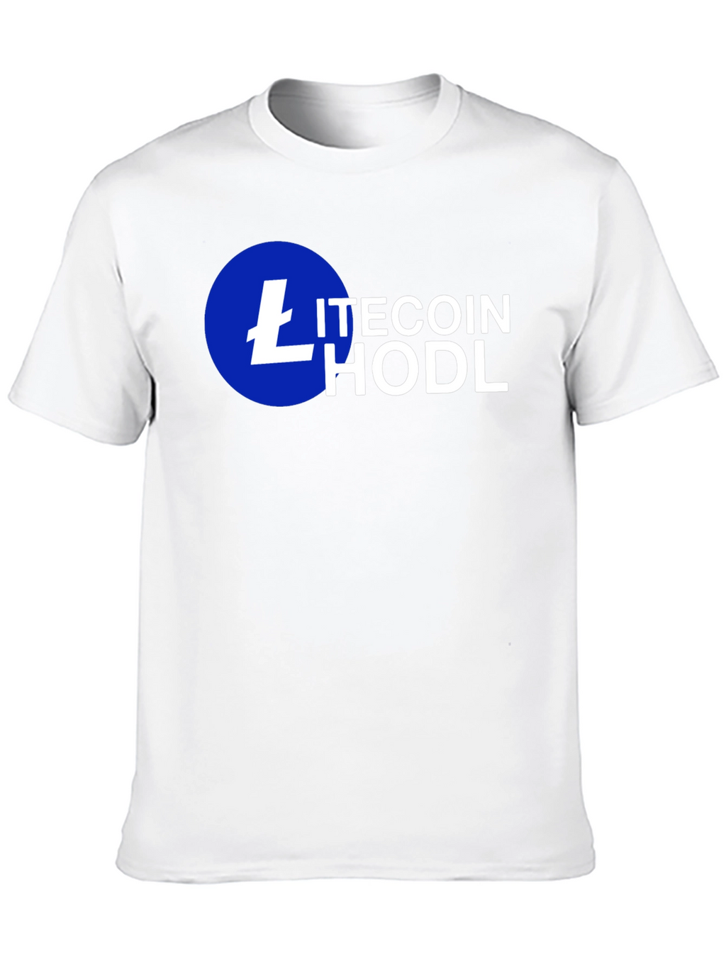 Litecoin HODL Crypto T-Shirt - Black
