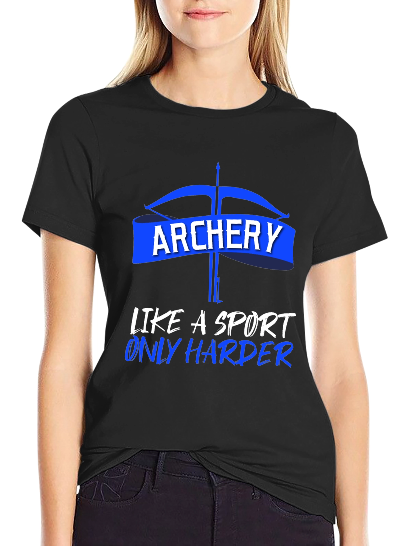 Archery Sport T-Shirt - Like a Sport Only Harder Tee