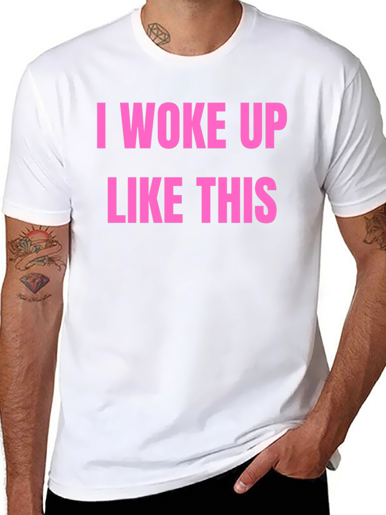 I Woke Up Like This Graphic Tee