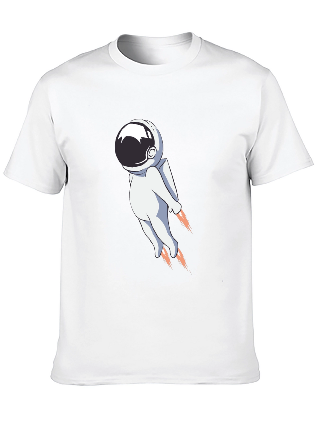 Astronaut Graphic Tee - Cool Space Design