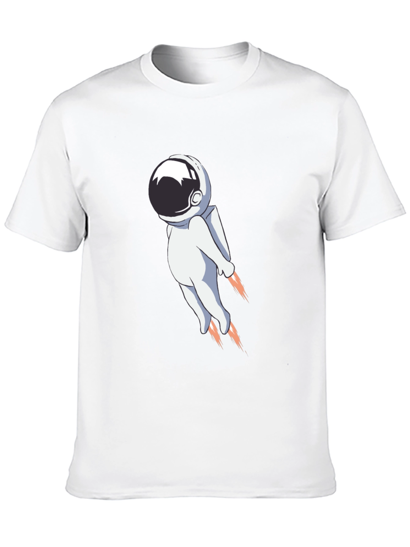 Astronaut Graphic Tee - Cool Space Design