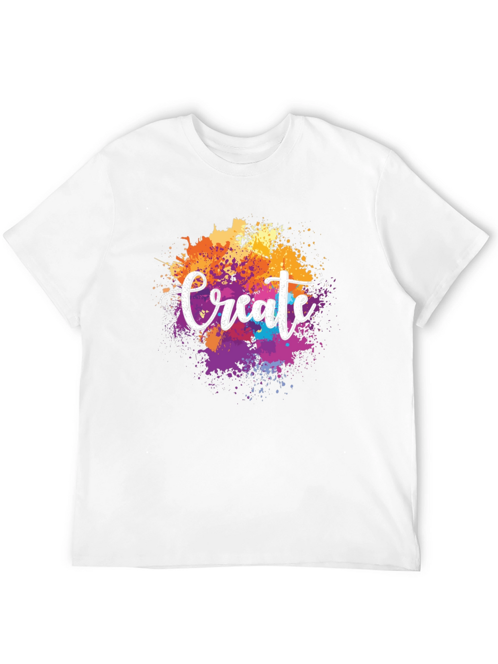 Create Splatter T-Shirt - Artistic Expression