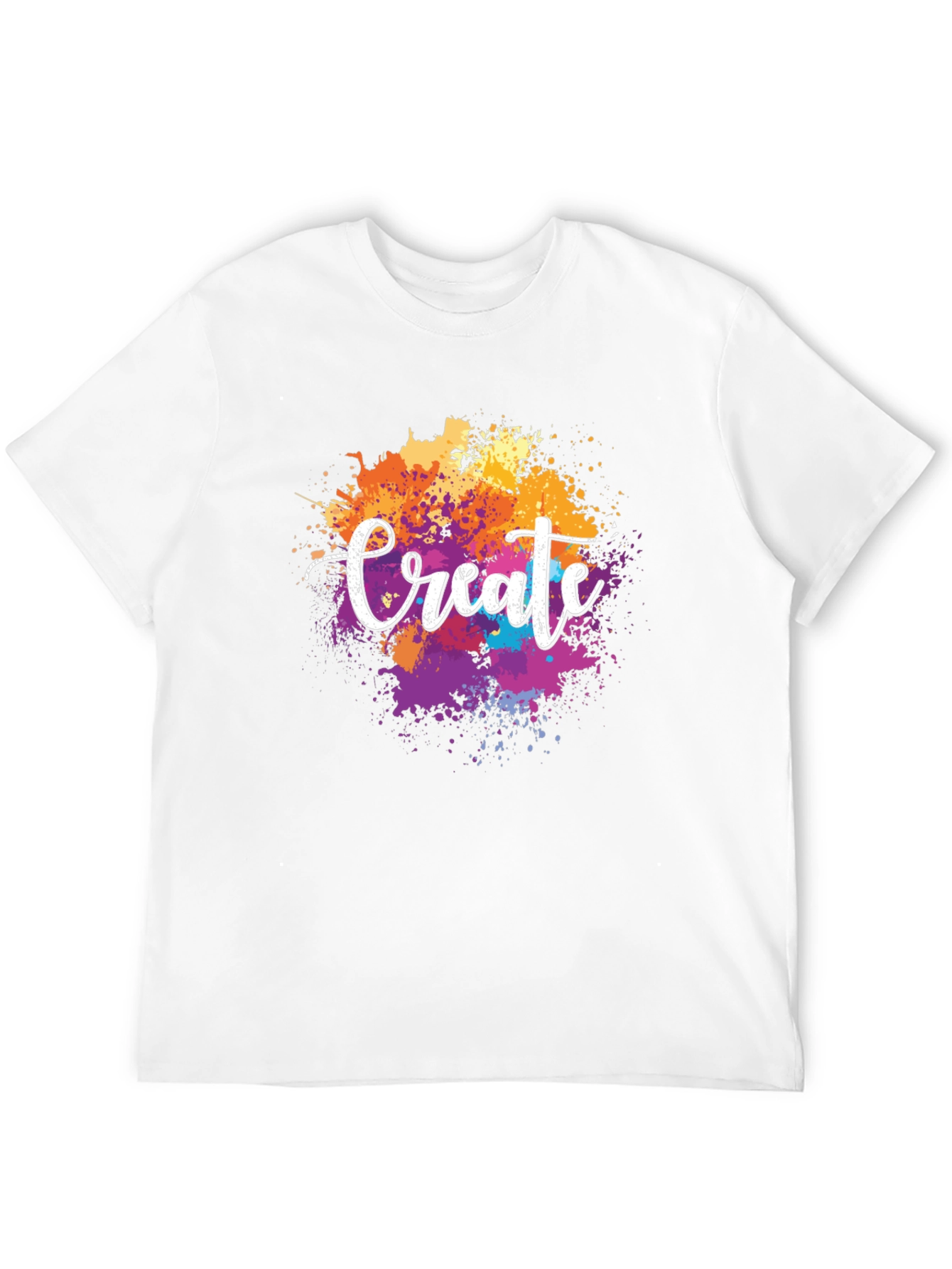 Create Splatter T-Shirt - Artistic Expression