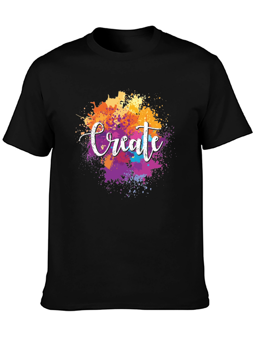 Create Splatter T-Shirt - Artistic Expression
