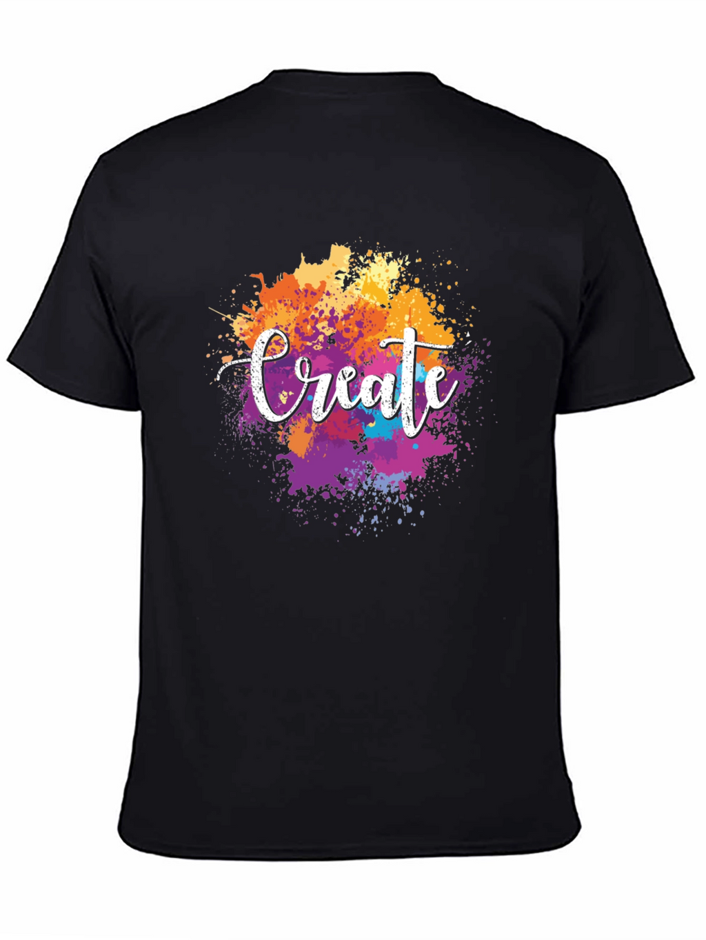 Create Splatter T-Shirt - Artistic Expression