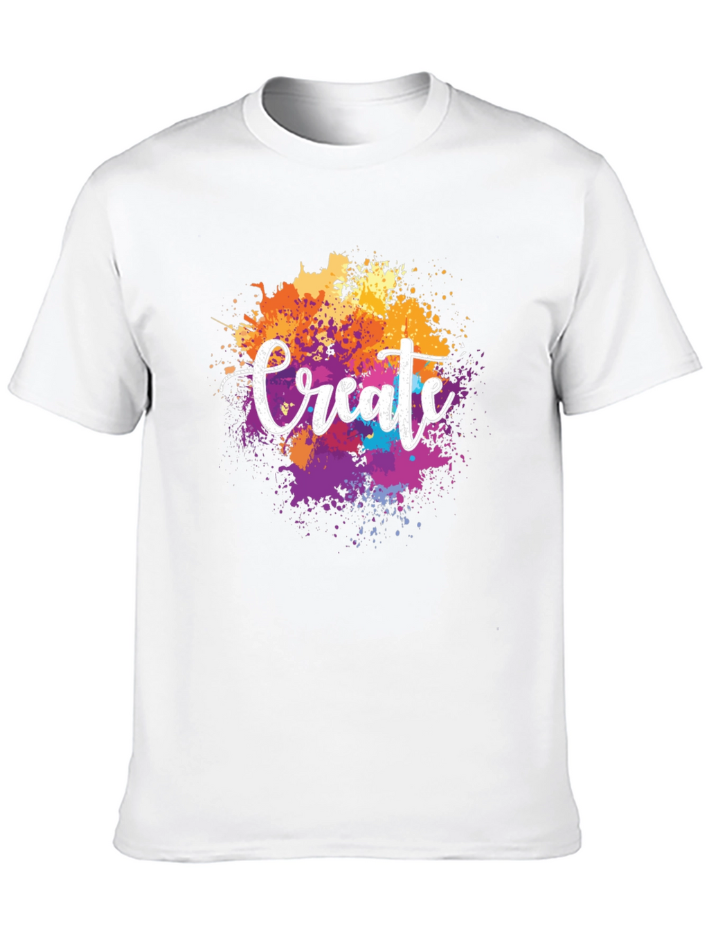 Create Splatter T-Shirt - Artistic Expression