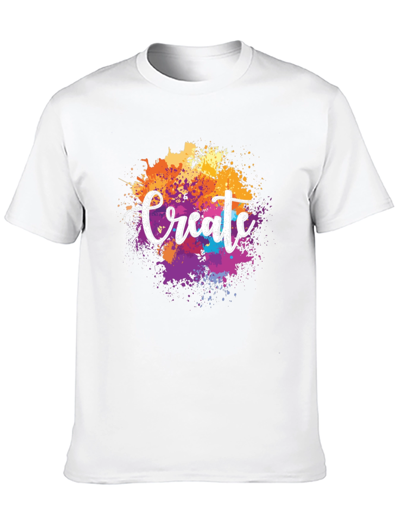 Create Splatter T-Shirt - Artistic Expression