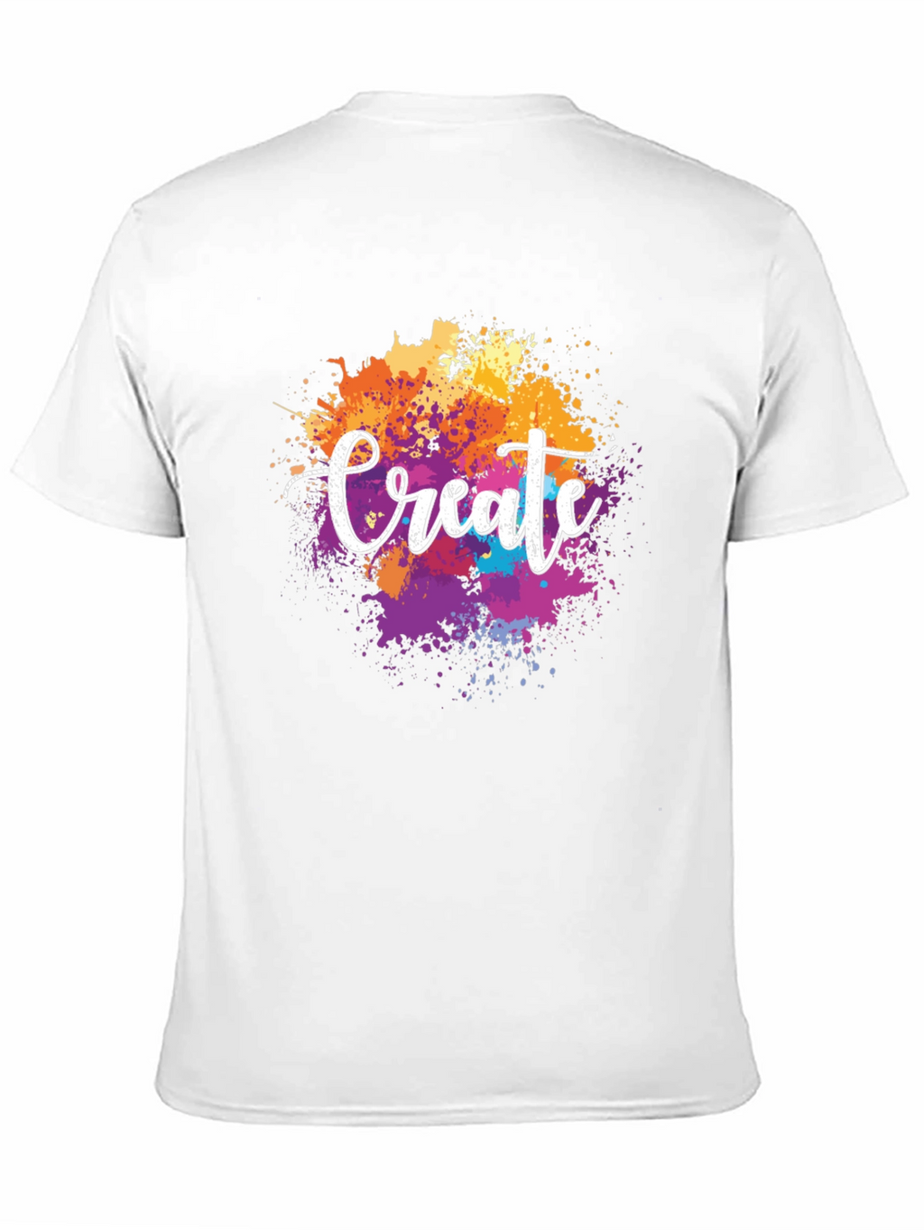 Create Splatter T-Shirt - Artistic Expression