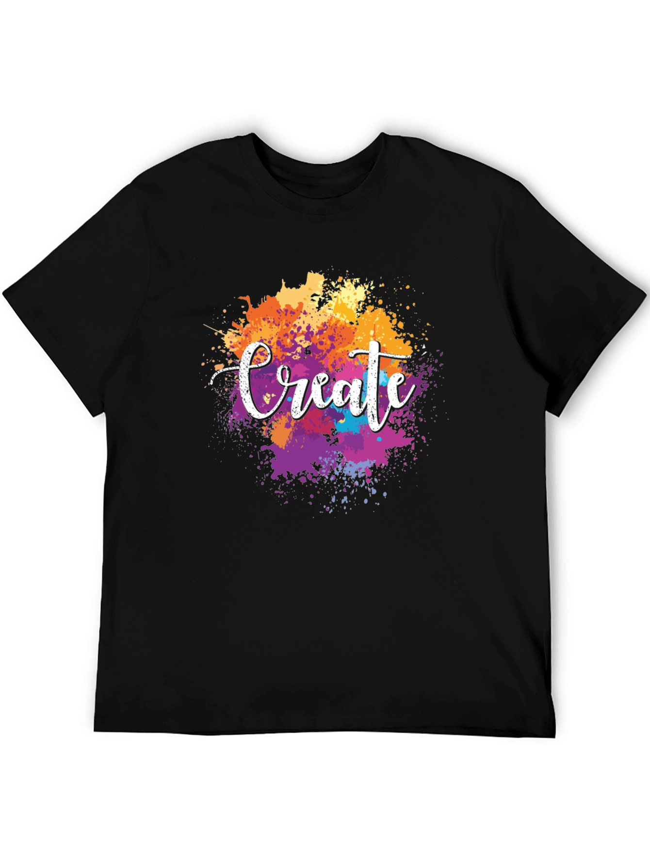 Create Splatter T-Shirt - Artistic Expression