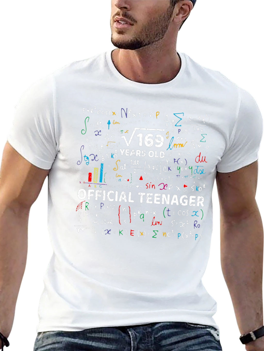 Official Teenager Math Formula Graphic T-Shirt