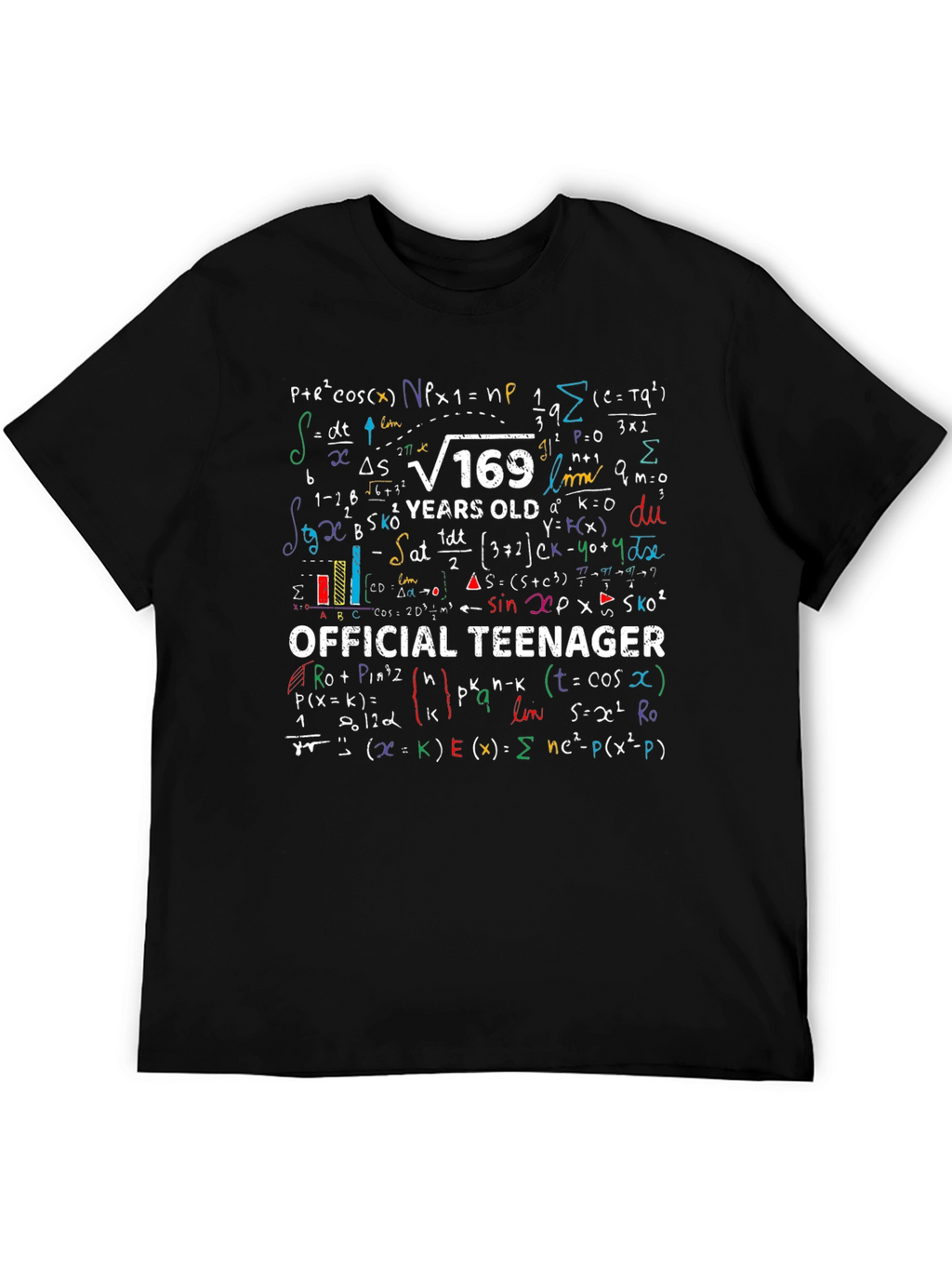Official Teenager Math Formula Graphic T-Shirt