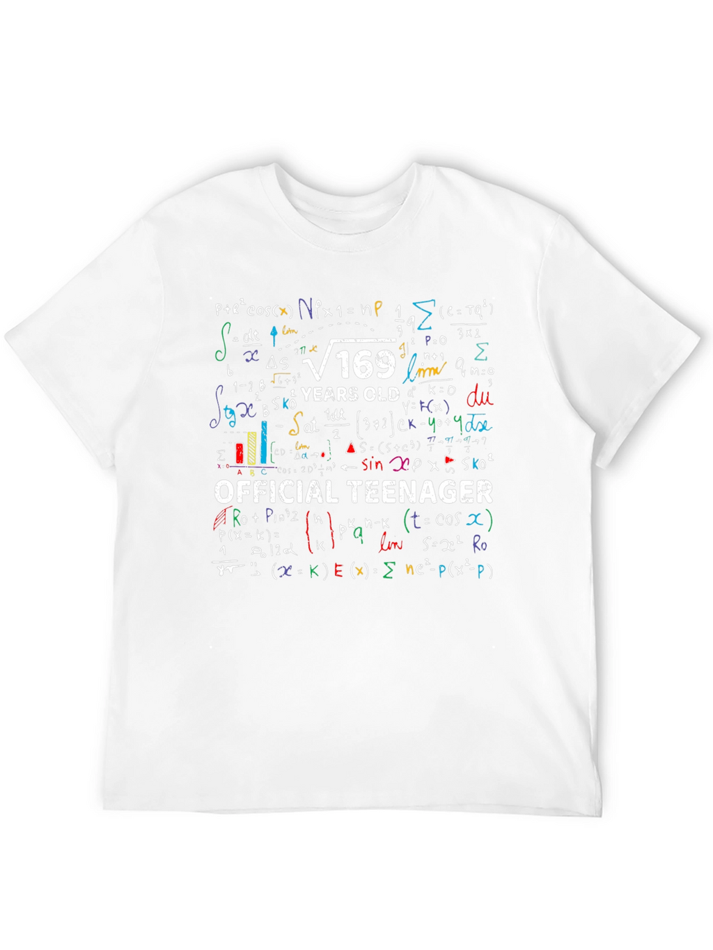 Official Teenager Math Formula Graphic T-Shirt