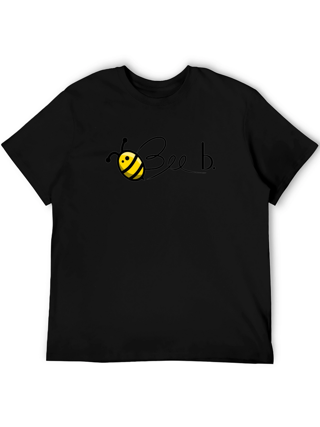 Bee-Themed Black T-Shirt - Beeb