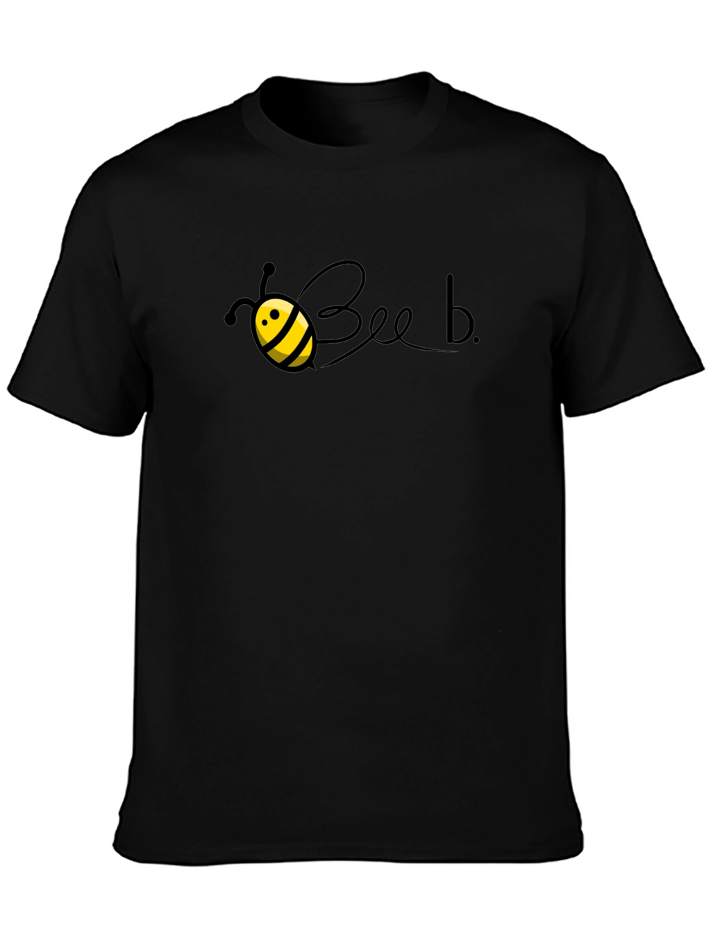 Bee-Themed Black T-Shirt - Beeb