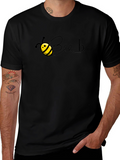Bee-Themed Black T-Shirt - Beeb