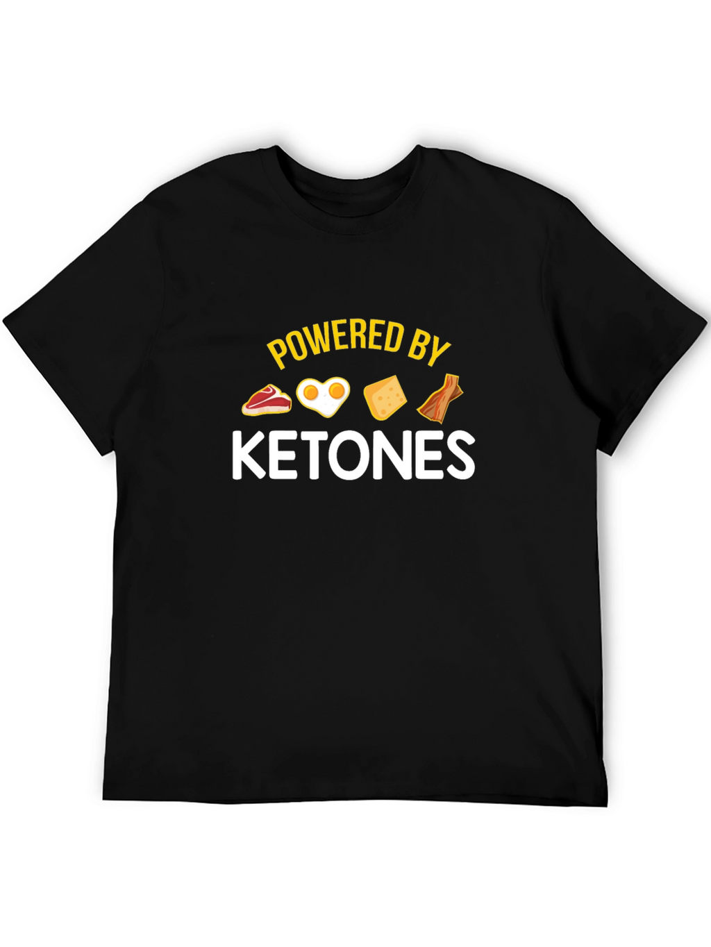 Keto Diet T-Shirt - Powered By Ketones