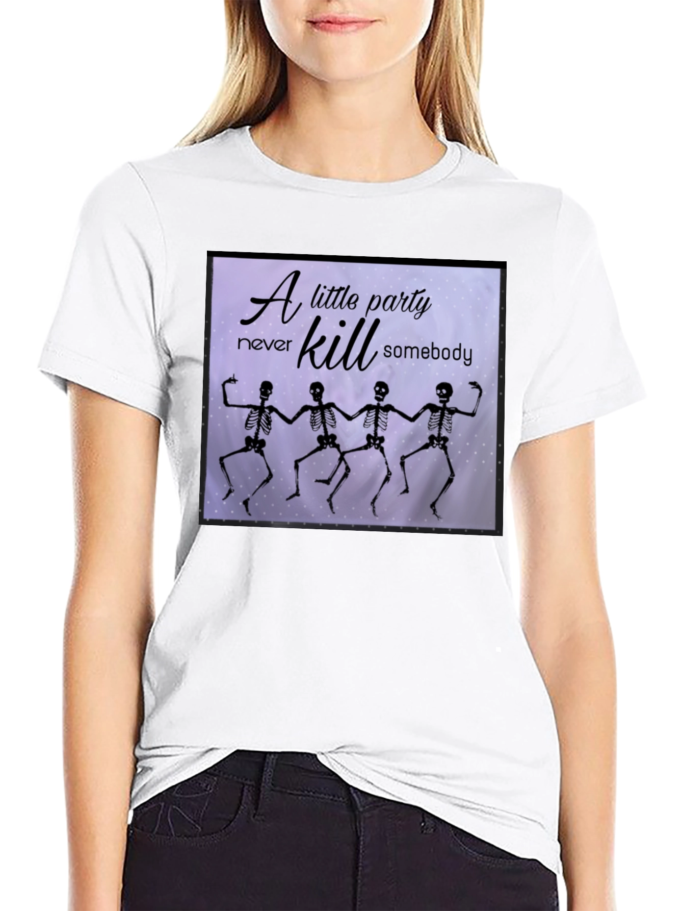 Skeleton Dance Party Tee