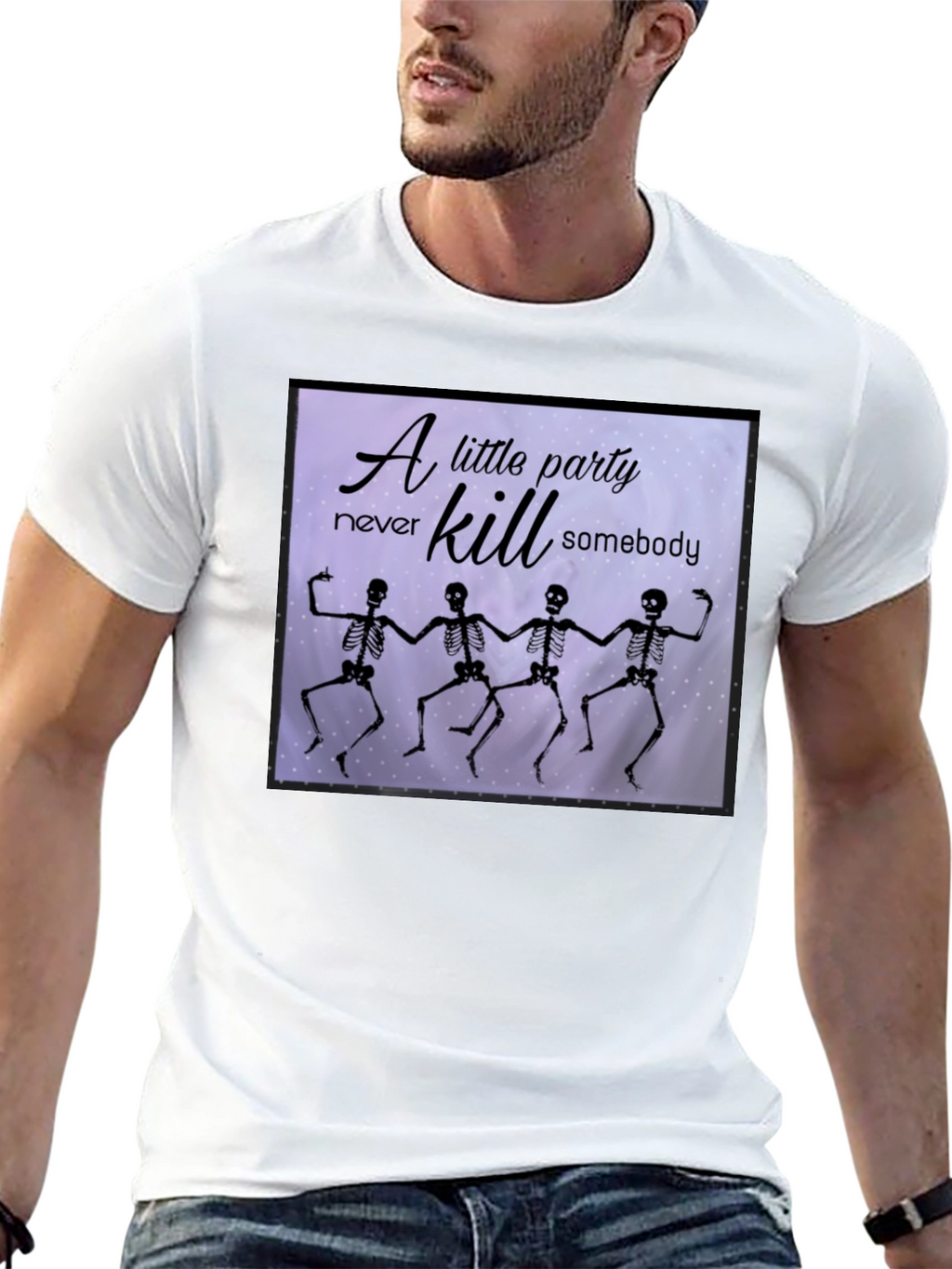 Skeleton Dance Party Tee