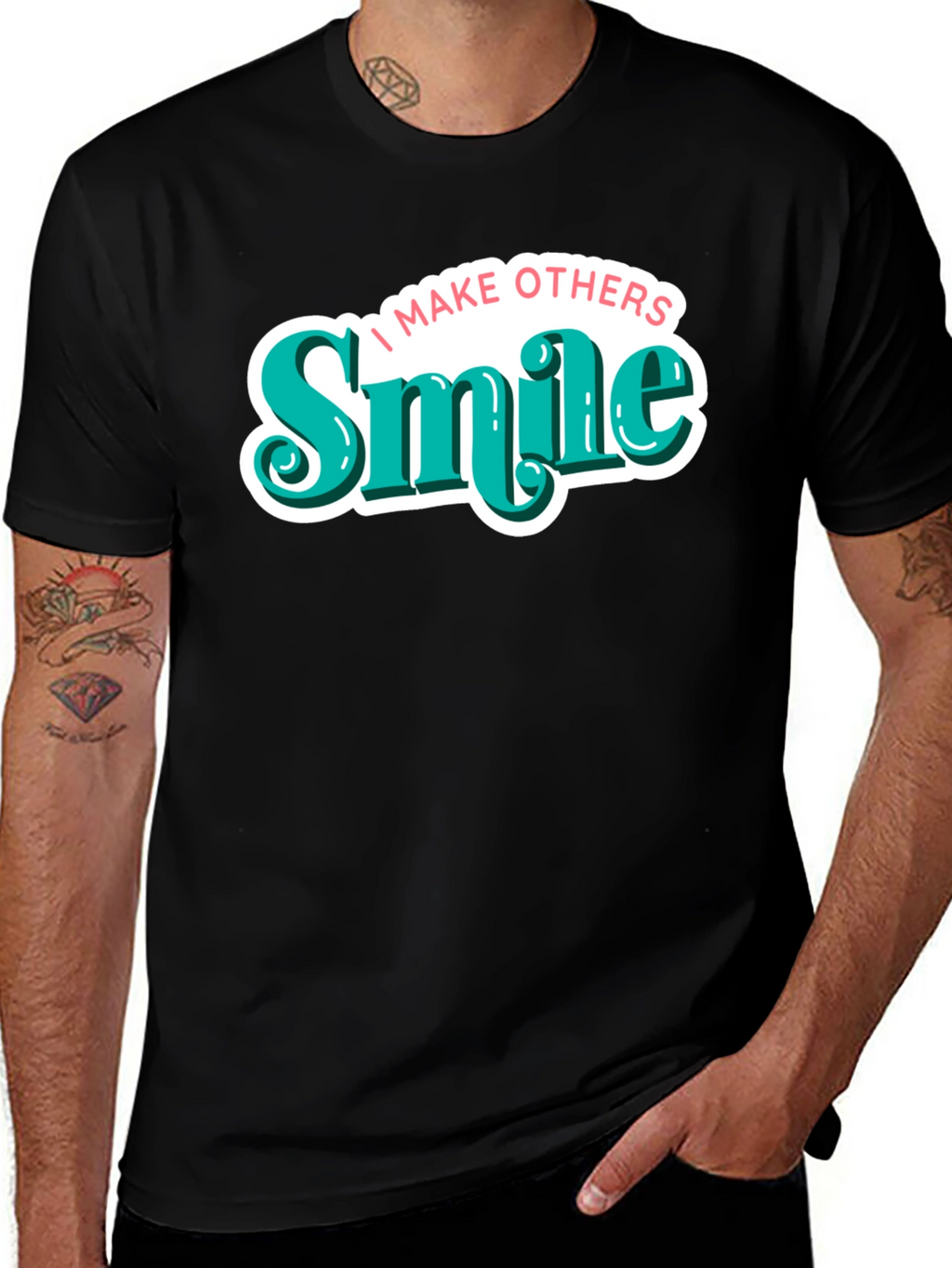 I Make Others Smile Graphic Tee